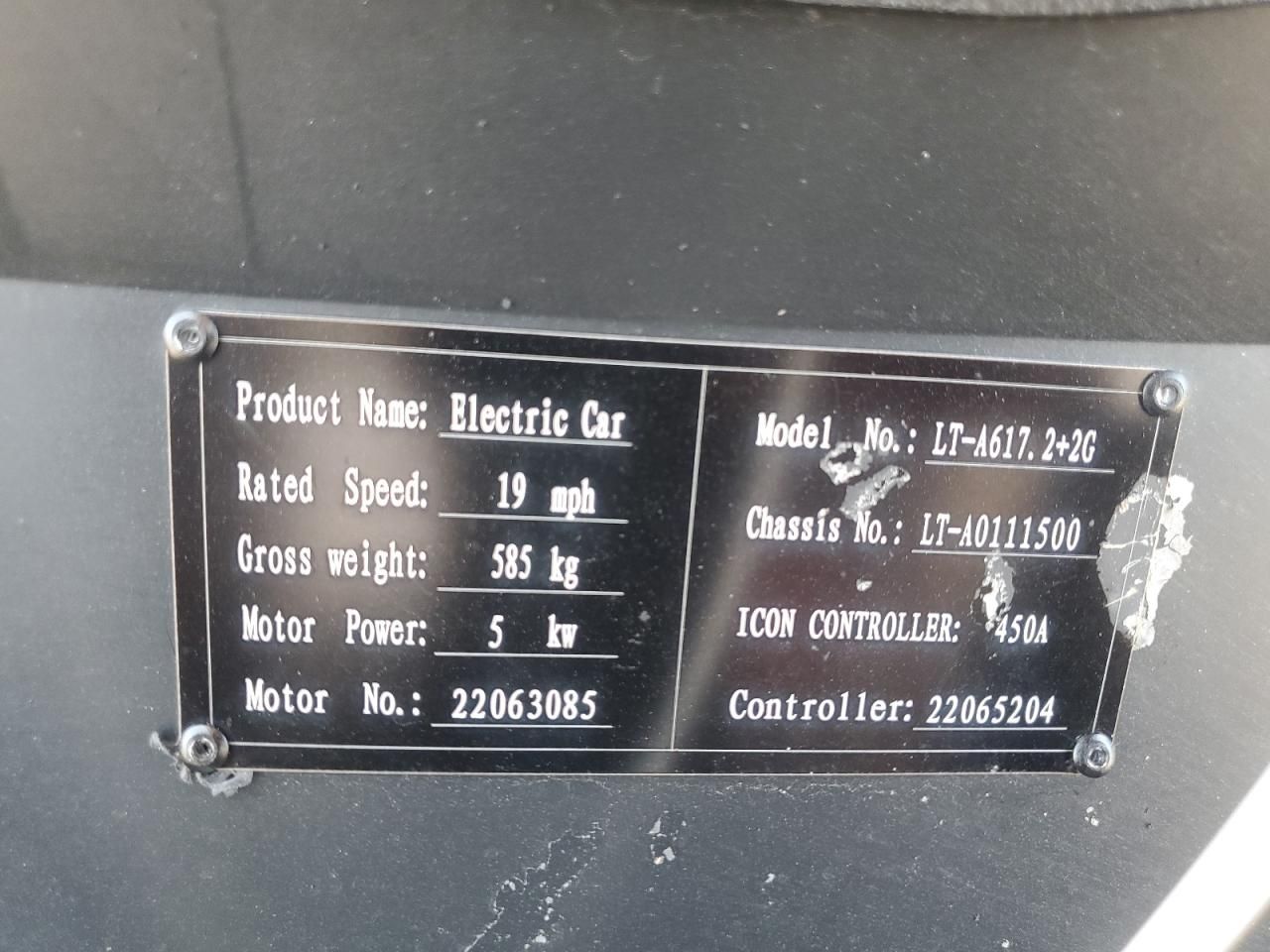 Affordable 2022 ICON Golf Cart - Image 10